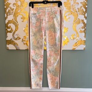 Mother Size 27 The Looker Ankle Fray Jeans in So Far Gone Floral